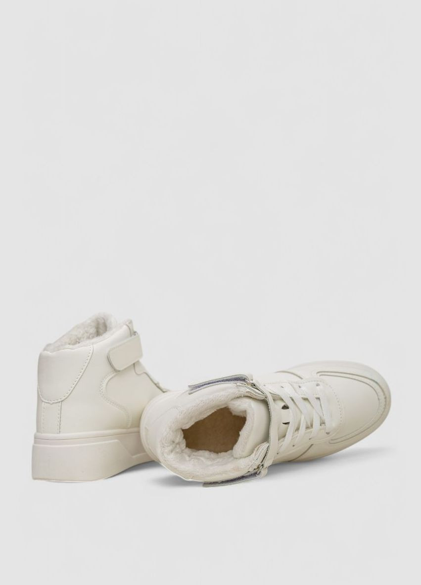 Кросівки жіночі зимові на хутрі, колір чорний, 248RQT17 Stilli білі всесезони (315318163)