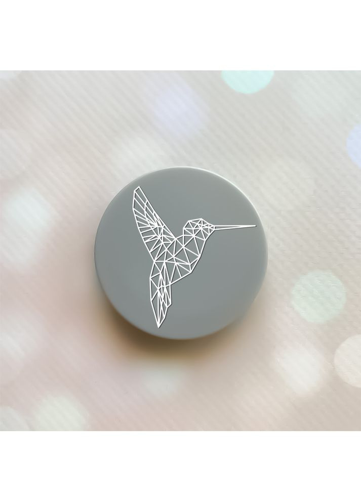 Держатель для смартфона / планшета попсокет Popsocket:: Колибри (принт 123) Creative (360680294)