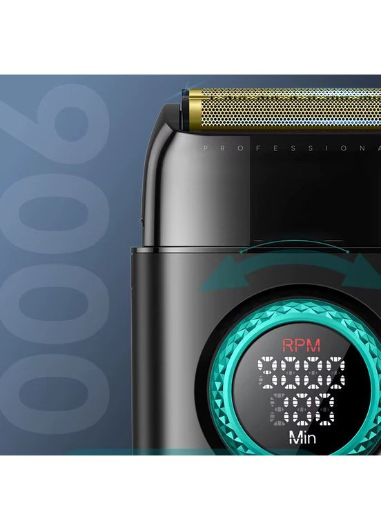 Аккумуляторная бритва с двойной сеткой портативная электробритва для сухого бритья с функцией быстрой зарядки (VG274) VGR (361161851)