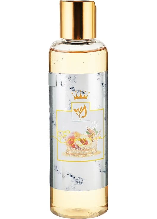 Натуральний гель для душу "Персик і мигдаль" Eco Peach and Almond Shower Gel 200ml (821009-59424) Enjoy & Joy (376702329)