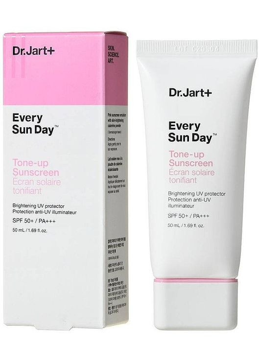 Тонировочный солнцезащитный крем - Dr.Jart+ Every Sun Day Tone-up Sunscreen SPF50+ 30ml (964680-70333) Dr. Jart+ (368643669)