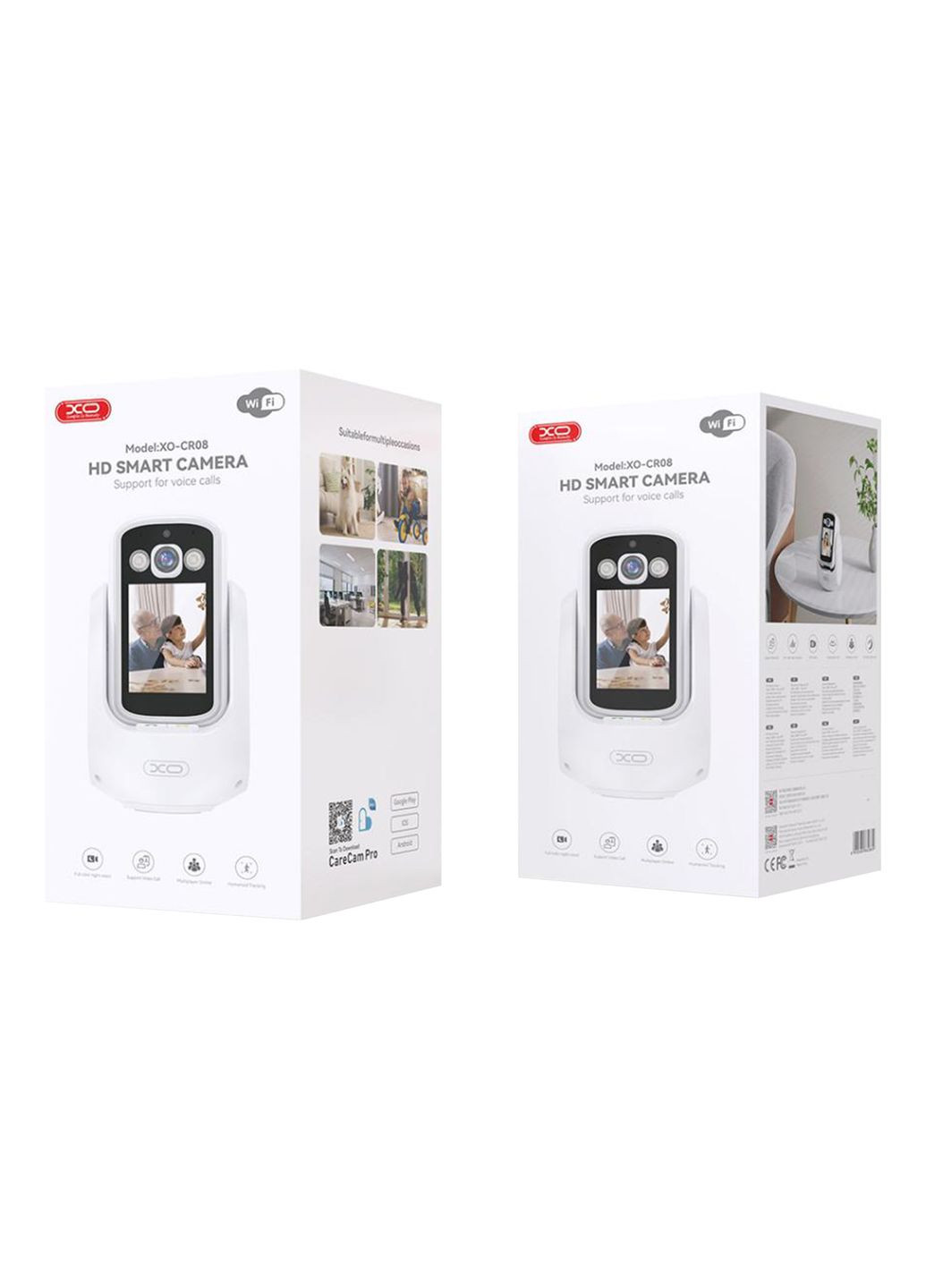 Смарт Камера CR08 Two-Way Video Call XO (337995386)