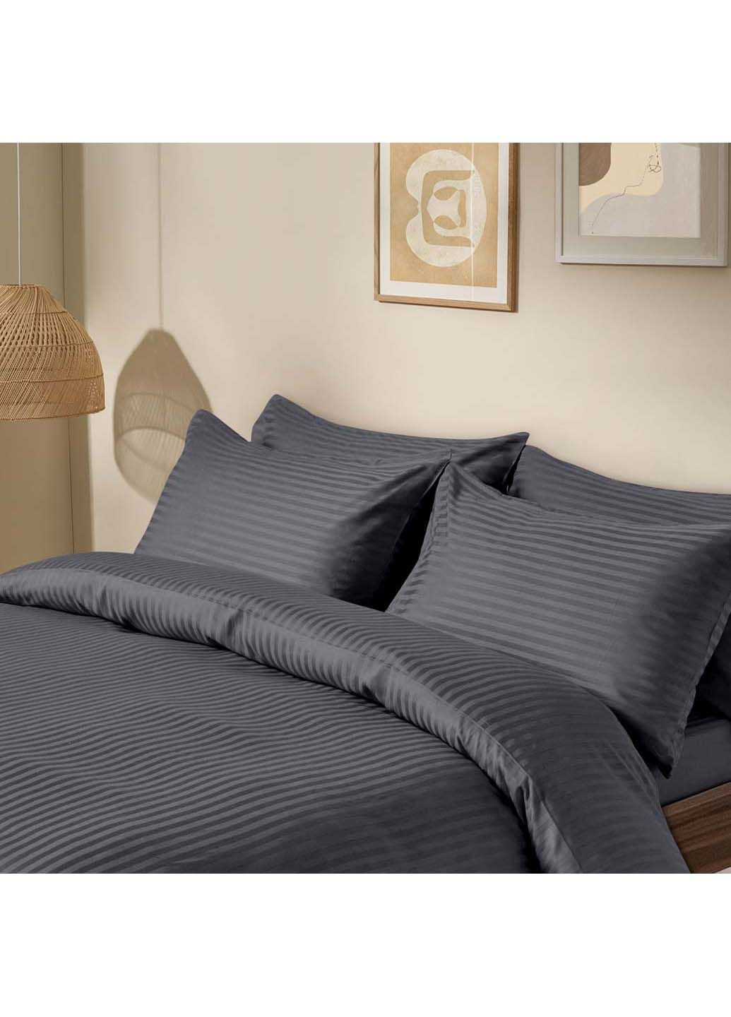 Двуспальное постельное белье сатин STONE 180х220 см Cosas (307477937)