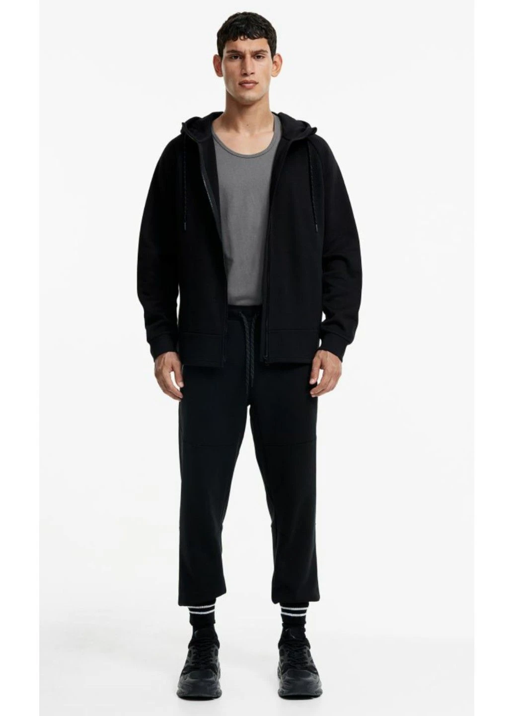 Мужской спортивный костюм из материала Dry Nové (56205) S Черный H&M (286845651)