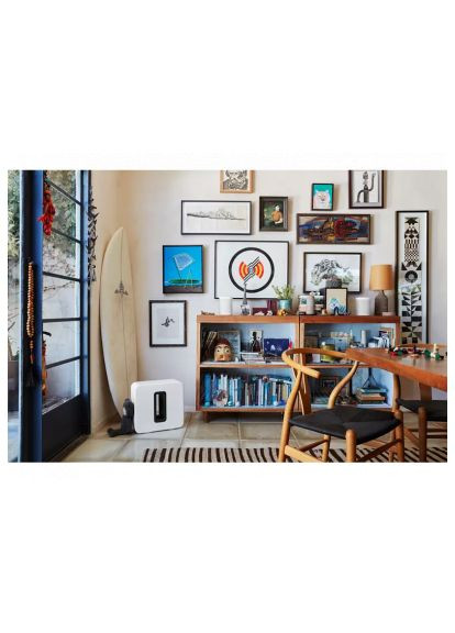 Домашній сабвуфер (SUBG3EU1) Sonos Sub Gen3 White (322032361)