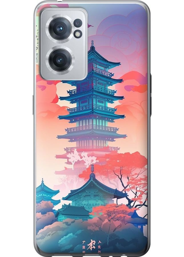 Силиконовый чехол 'Япония монастырь' для Endorphone OnePlus Nord CE 2 (278236536)