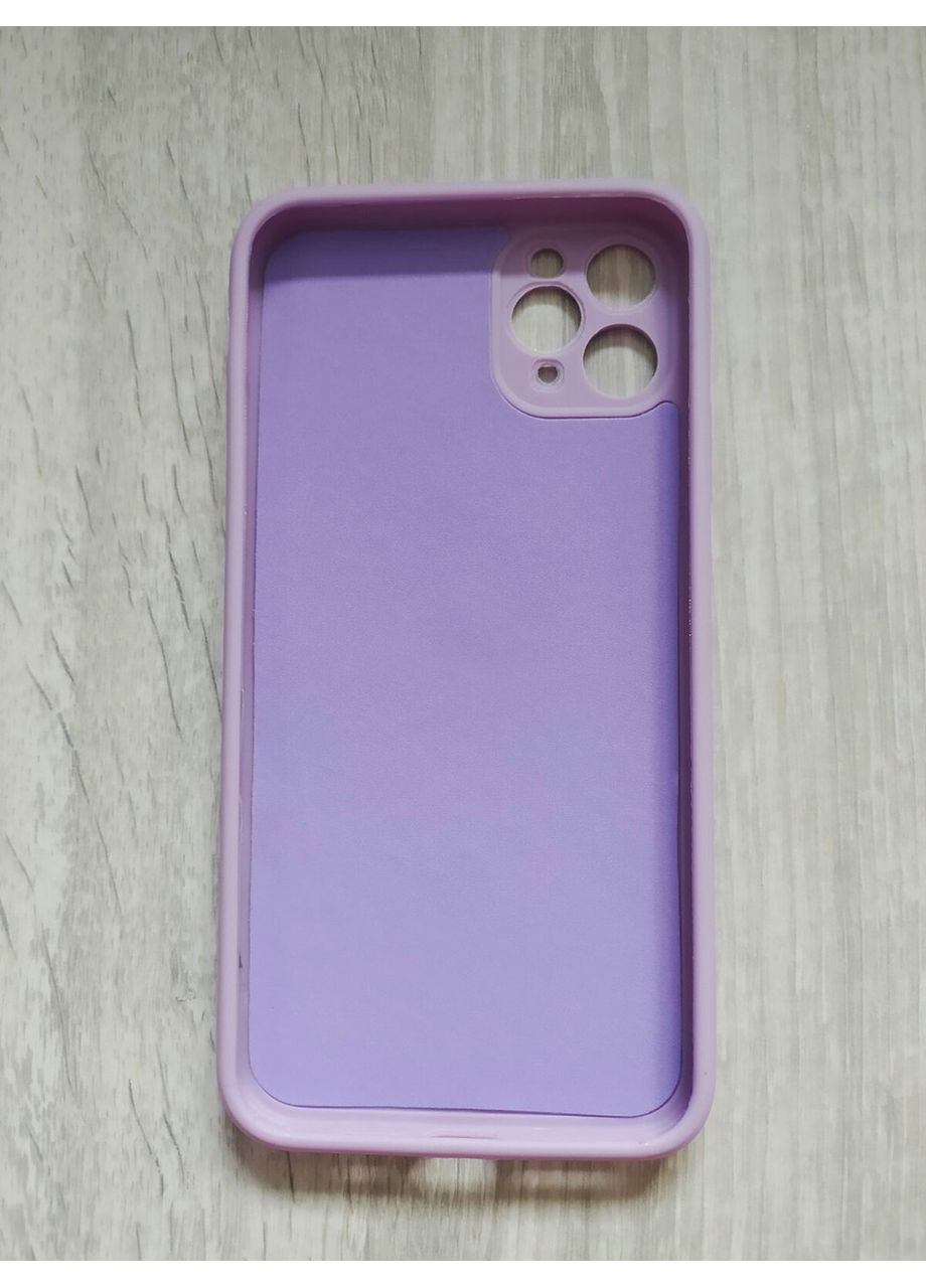 Чохол на 11 Pro Max Бузковий силіконовий Silicone Case full No Brand (360896734)