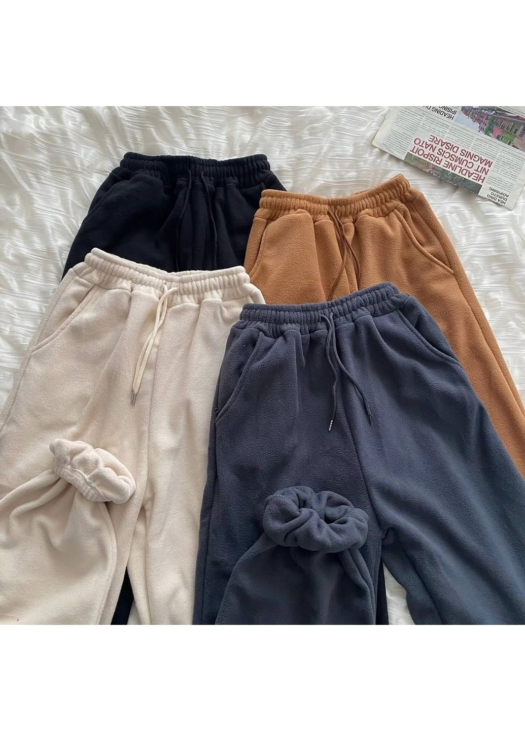 Жіночі теплі штани джогери з флісу Україна (360544902)