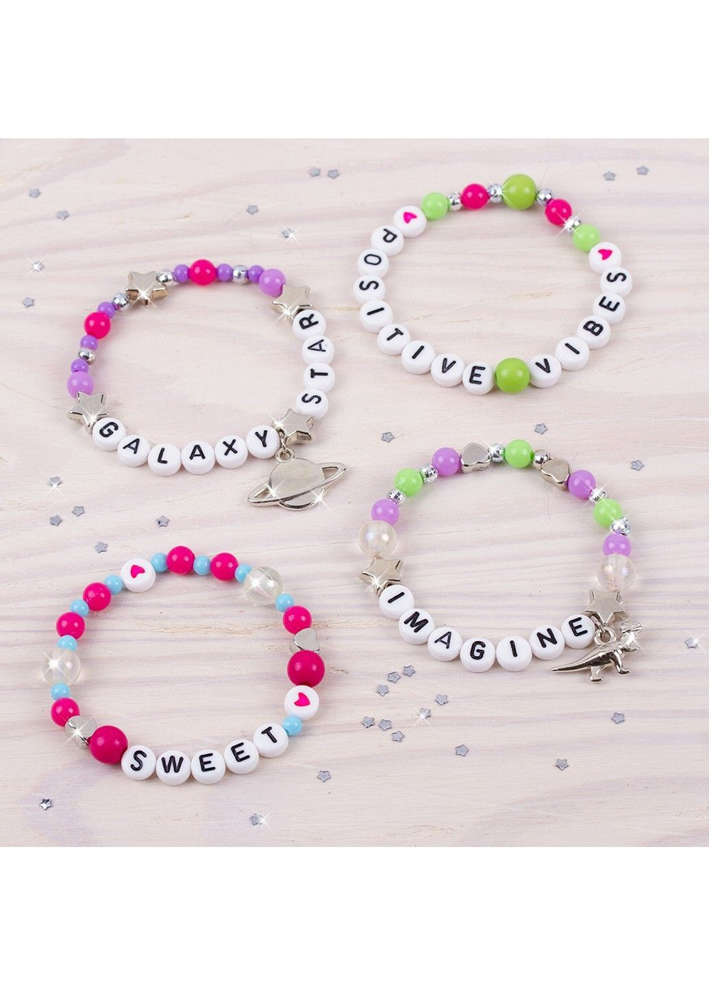 : Набор для создания шарм-браслетов 'Веселые буквы' Make it Real (371686994)