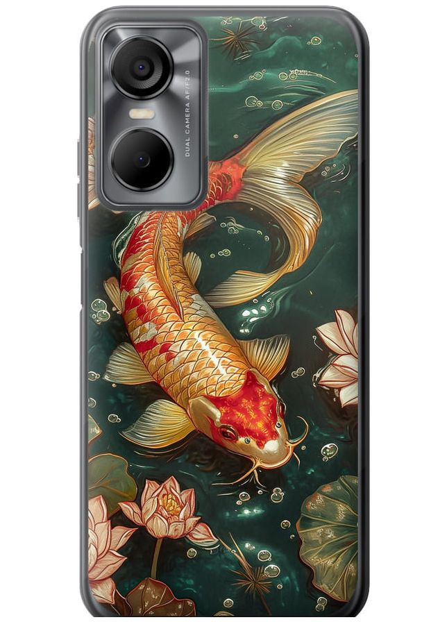 Силиконовый чехол 'Мелодия Лотоса' для Endorphone Tecno POP 6 Pro BE8 (291125451)