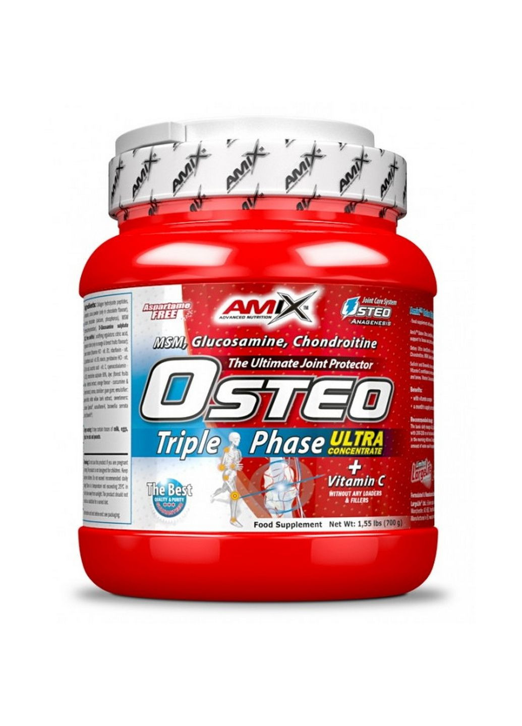 Препарат для суставов и связок Nutrition Osteo Triple-Phase, 700 грамм Апельсин Amix Nutrition (293481697)