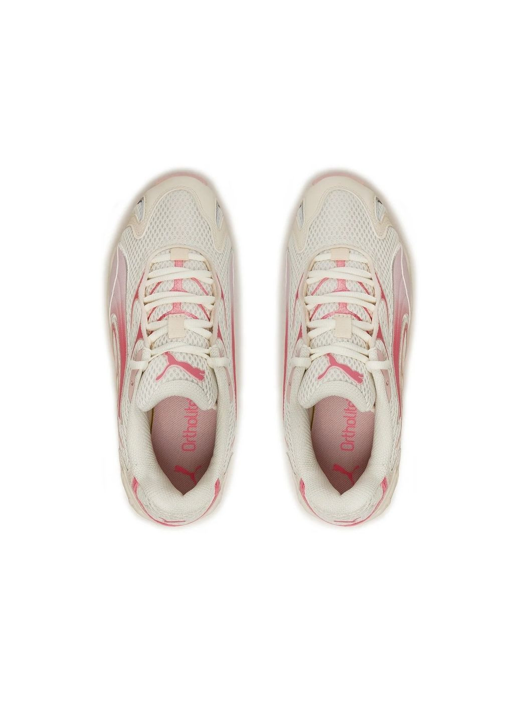 Кроссовки женские Inhale Warm Beige/Red 401560-12 Puma бежевые (364839152)