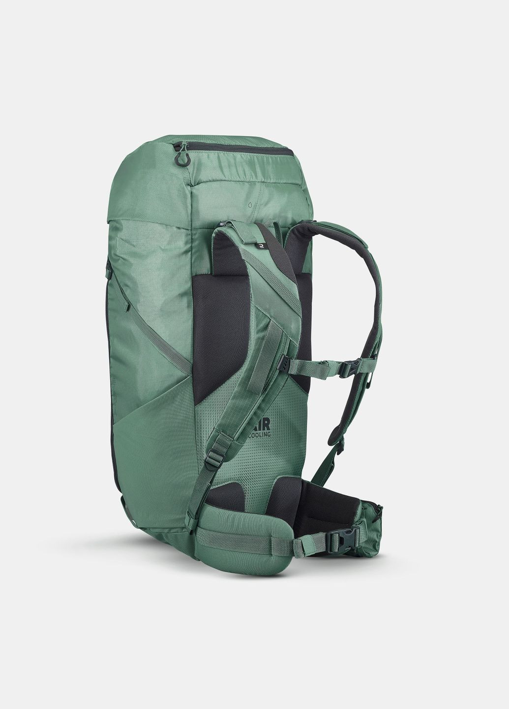 Туристичний Рюкзак MH100 35л 62 x 23 x 22 см Зелений Відділення для Гідратора Quechua (342967045)