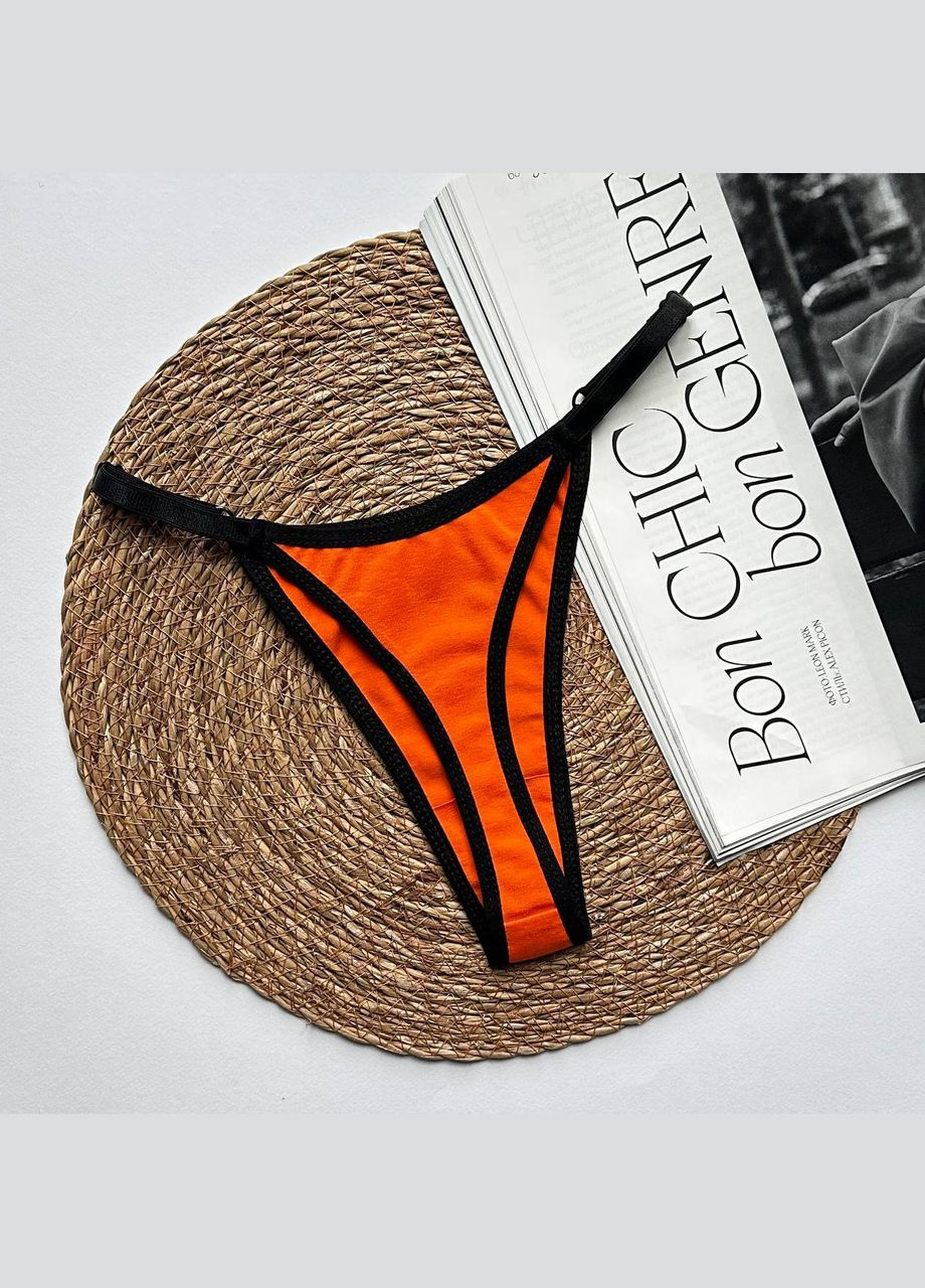 Жіночі трусики стрінги, бавовняні Exclusive (314919959)