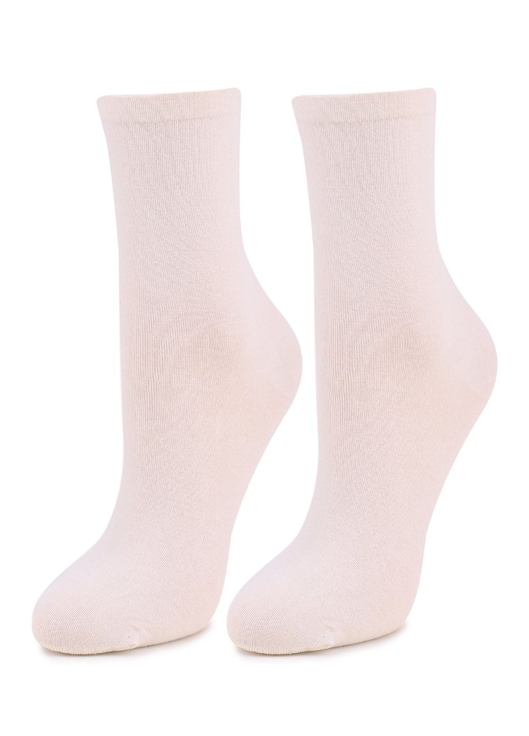 Молочные носки однотонные хлопковые forte 58 Marilyn (349500758)