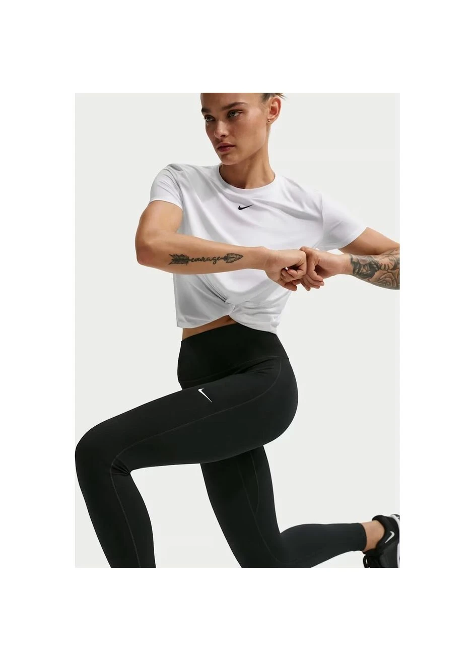 Легінси жіночі чорні HJ9195-013 Nike ONE SEAMLESS FRONT HIGH-WAISTED FULL-LENGTH (397840098)
