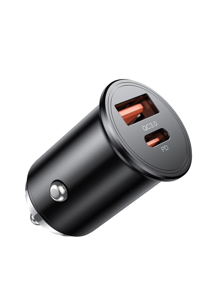 Автомобильное зарядное устройство CC43 PD / QC3.0 1USB / 1Type-C 45W XO (340132323)