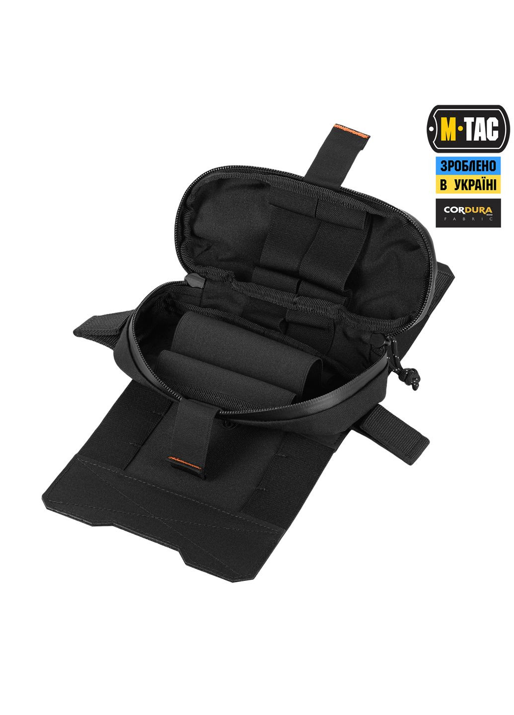 Підсумок медицинський горизонтальний Elite Black M-TAC (303262501)