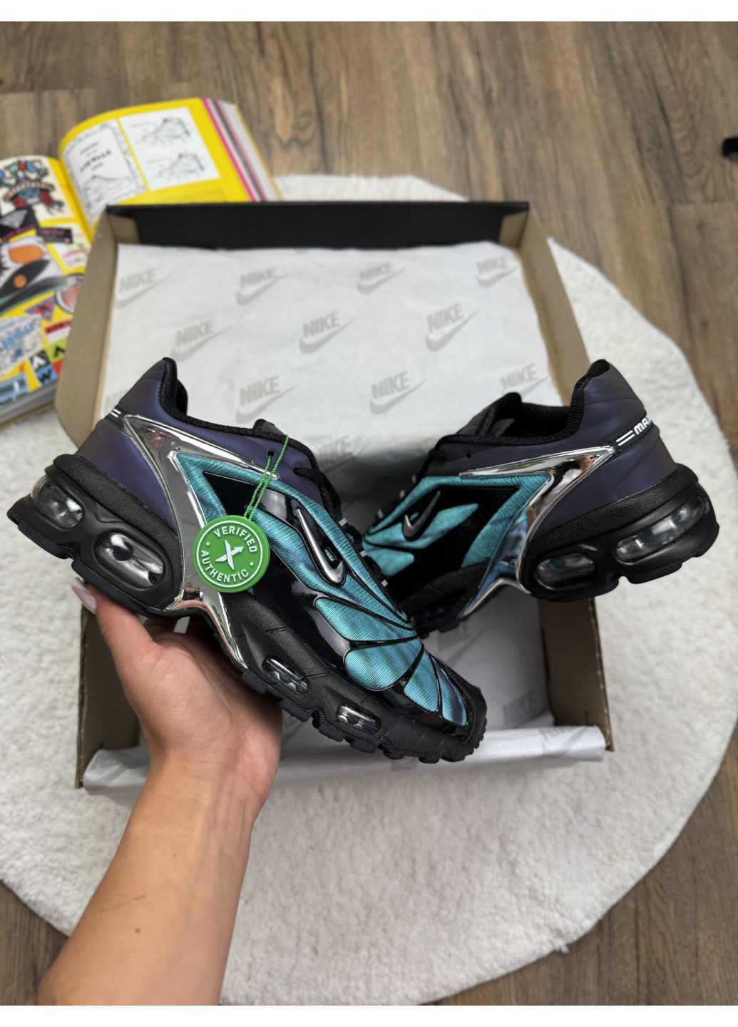 КРОСІВКИ ЖІНОЧІ NIKE AIR MAX AIR MAX TAILWIND 5 X SKEPTA НАЙК АІР МАКС No Brand комбіновані демісезони (368854906)