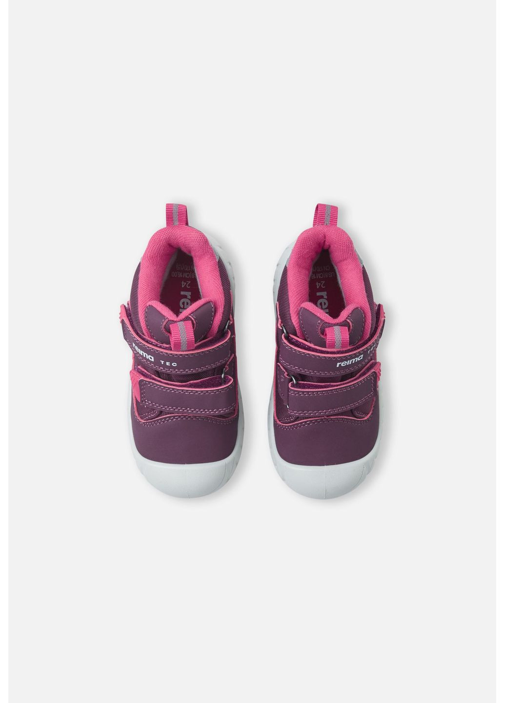 Темно-бордовые осенние ботинки reimatec Reima