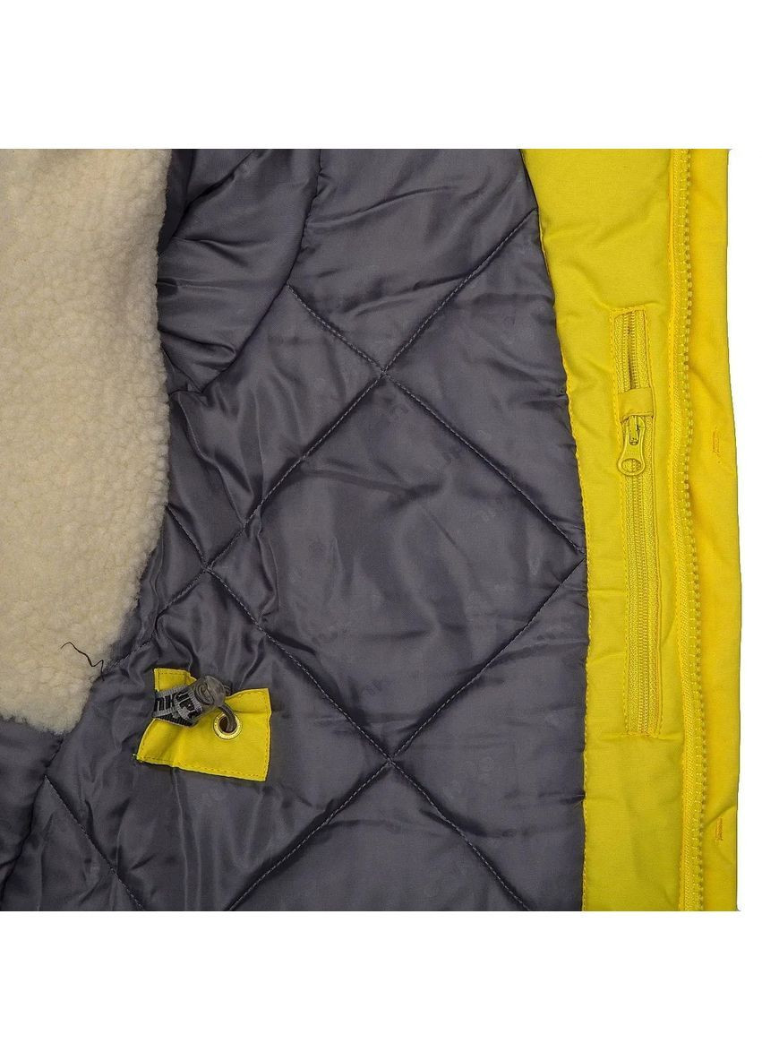 Жовта пальто зимове vivian 1, р.3xl, жовтий () Huppa 12498120-70002-3XL