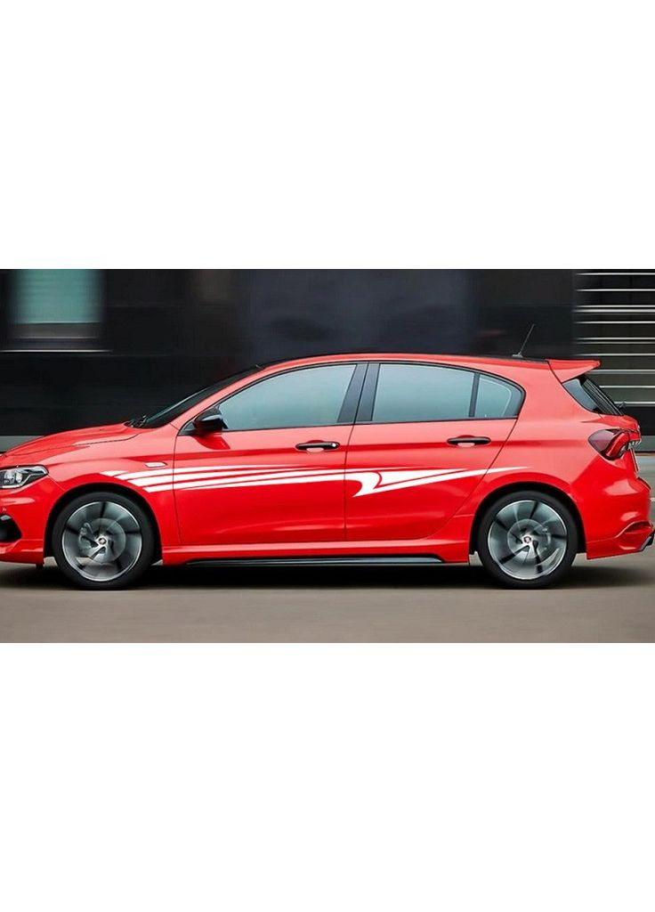 Полосы на авто 3D TUNING STUDIO Молния W 2500х210х0.15мм=2штуки No Brand (362498626)