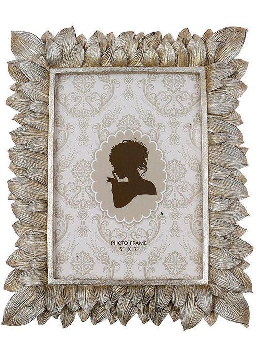 Фоторамка Montacute Flowers для фото 13х18см шампань декорована рамка для фотографій та картин BonaDi (368990747)