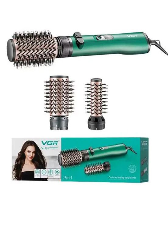 Фен стайлер для укладання та завивки волосся V-498 2 в 1 VGR (317254269)