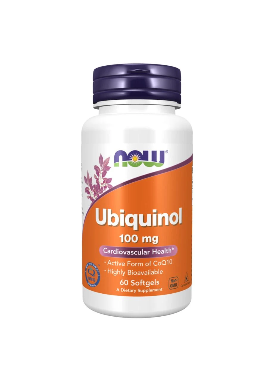 Ubiguinol 100mg - 60 sgels Now Foods (369400064)
