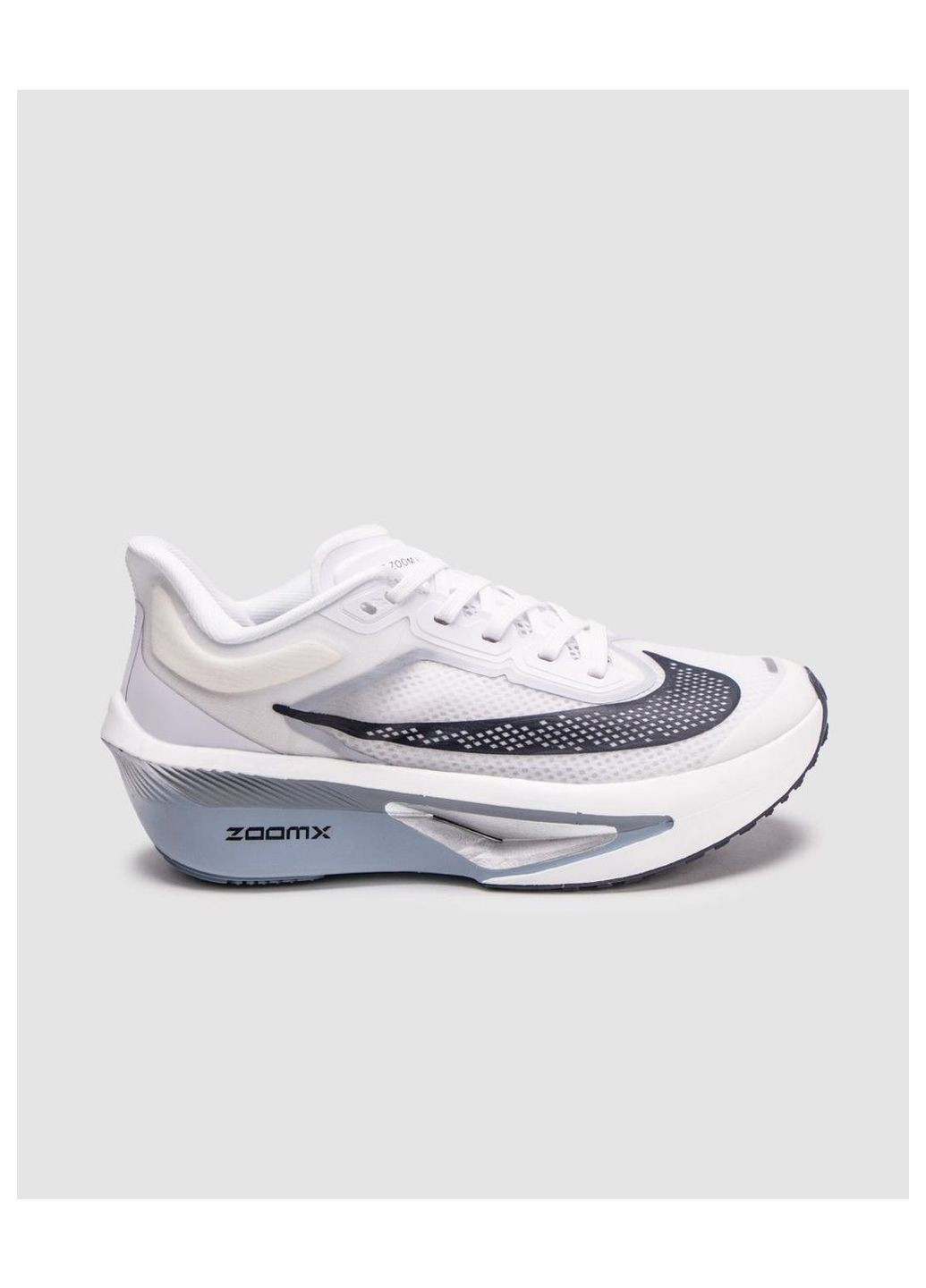 Білі літні кросівки nike zoom fly 6 white pure platinum obsidian No Brand oom Fly 6 White Pure Platinum Obsidian