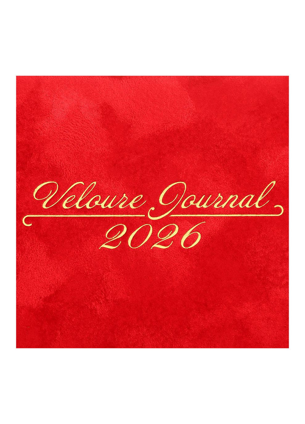 Щоденник А5 2026 VELOUR червоний датований Buromax (267727101)