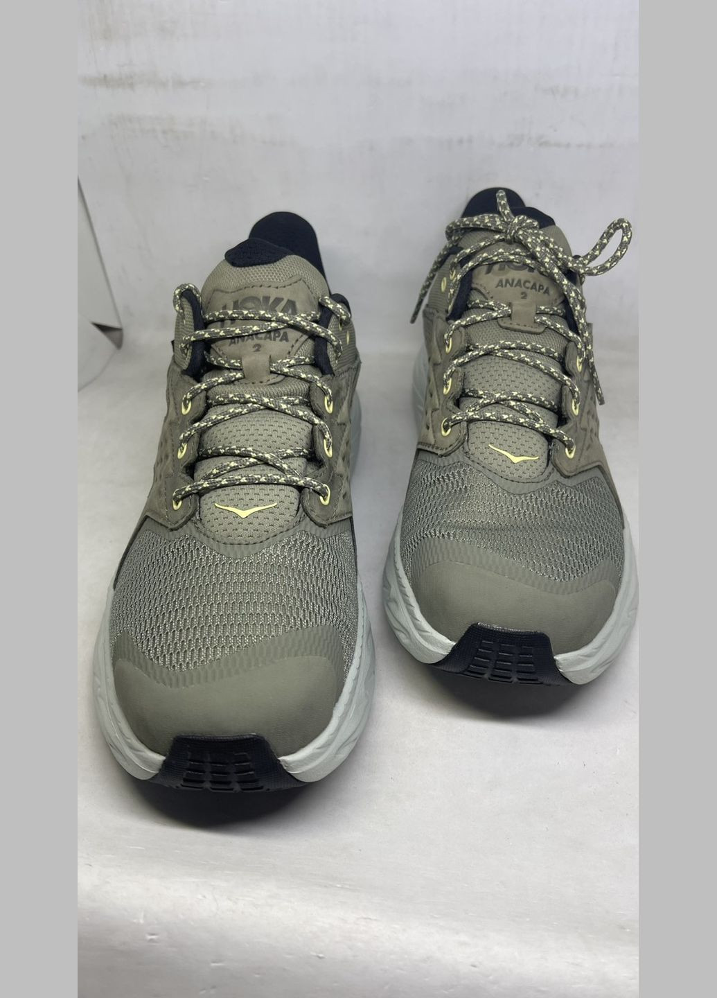 Серые кроссовки мужские HOKA m anacapa 2 low gtx