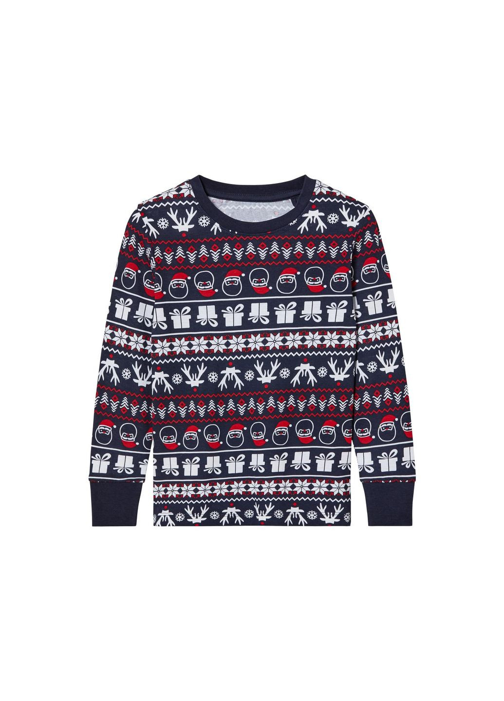 Темно-синяя пижама (лонгслив и штаны) для мальчика lidl 457203 Pepperts