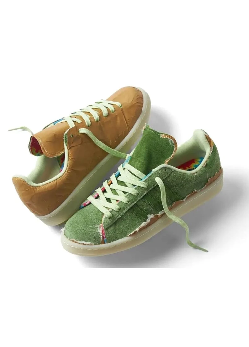 Зеленые кроссовки campus 80 h03540 adidas