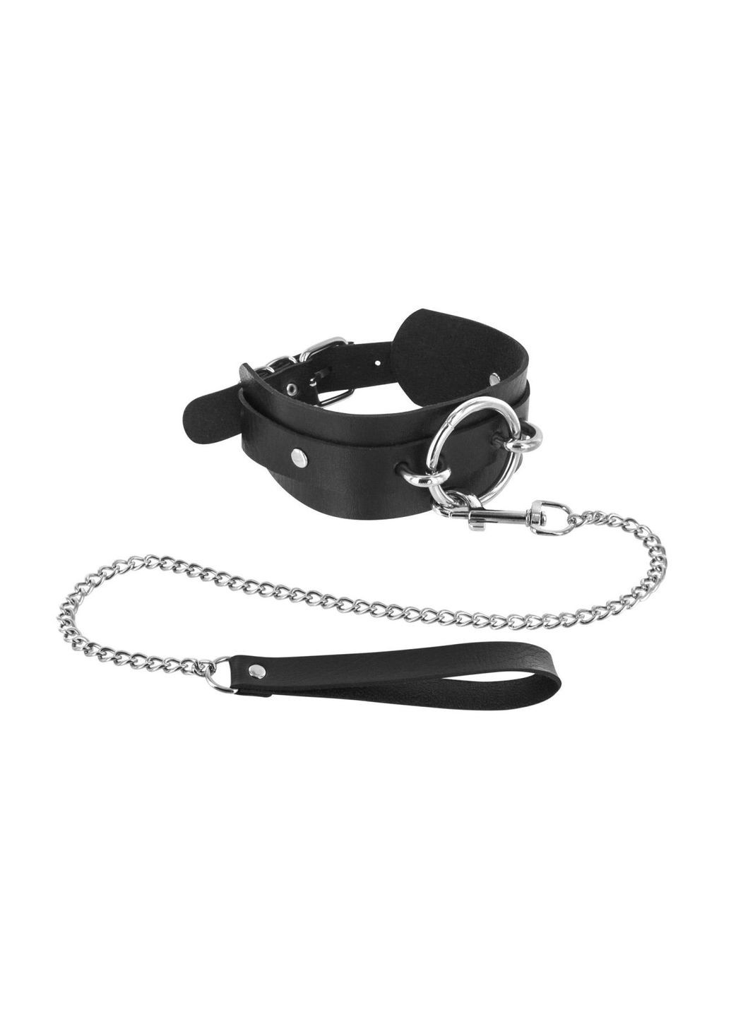 Нашийник з повідцем Ring and Leash Fetish Tentation (369948607)