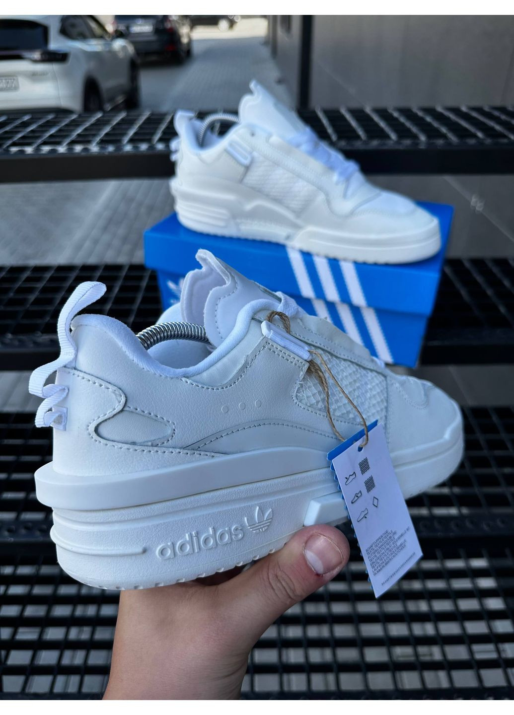 Білі Осінні чоловічі кросівки No Brand