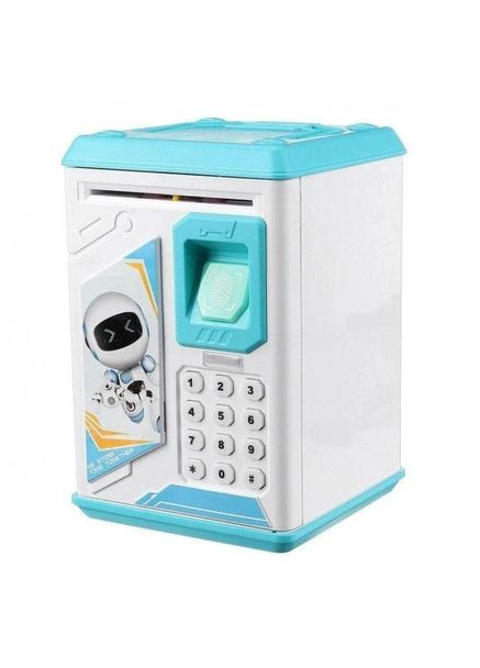 Скарбничка-сейф ROBOT BODYGUARD для особистих заощаджень блакитний (K906BL) MFC (364112305)