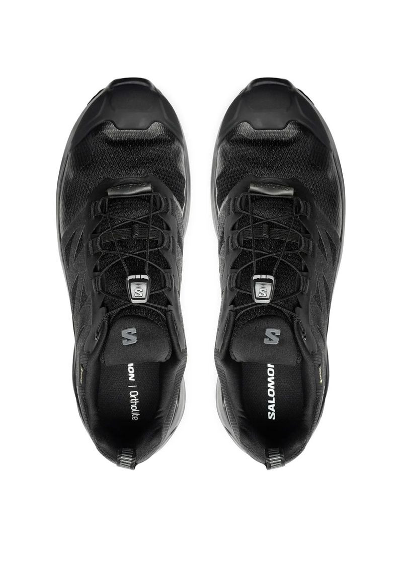 Чорні всесезон чоловічі кросівки s473211 чорний тканина Salomon