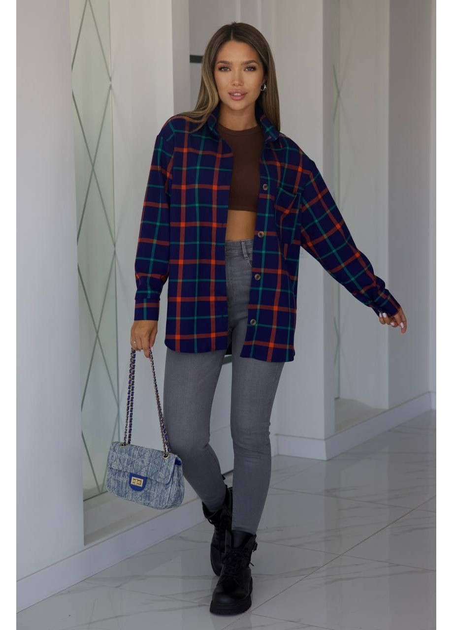 Трендова сорочка в клітинку Stylish Touch (372649347)