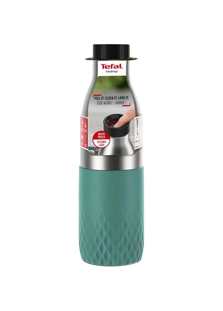 Термобутылка BLUDROP Soft touch 0.7л Зеленый (N3111210) Tefal (324744592)