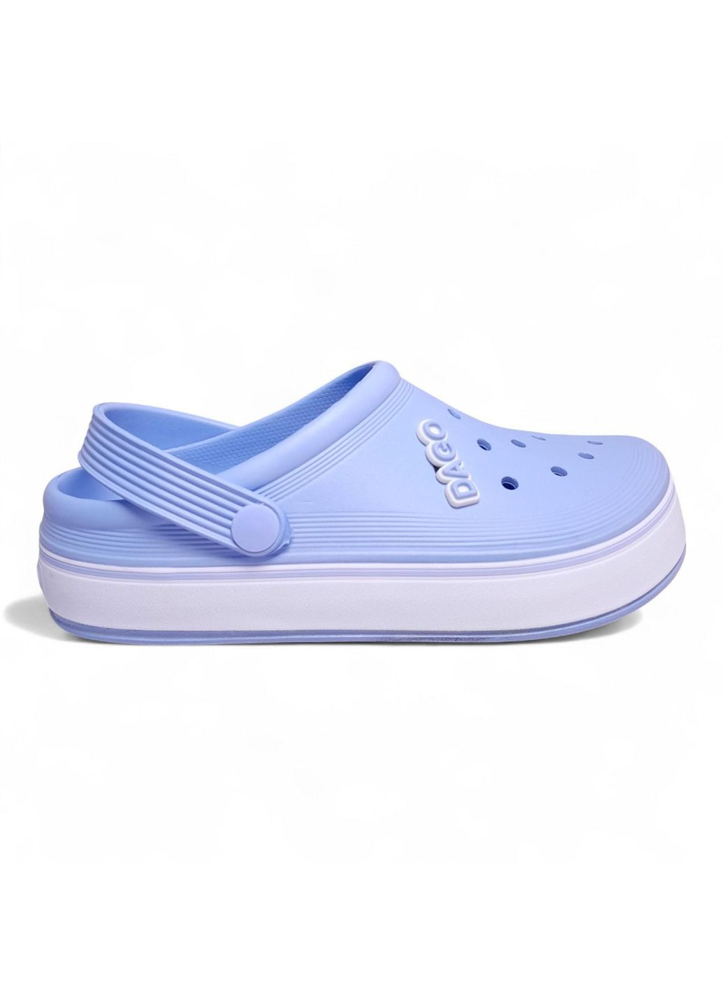 Крокси жіночі Style блакинті з EVA-піни розмір 40 (26 см) Dago (363319732)