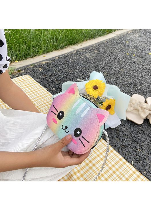 Детская сумка для девочки подарок сумочка Котик блестящая PRC (264913946)