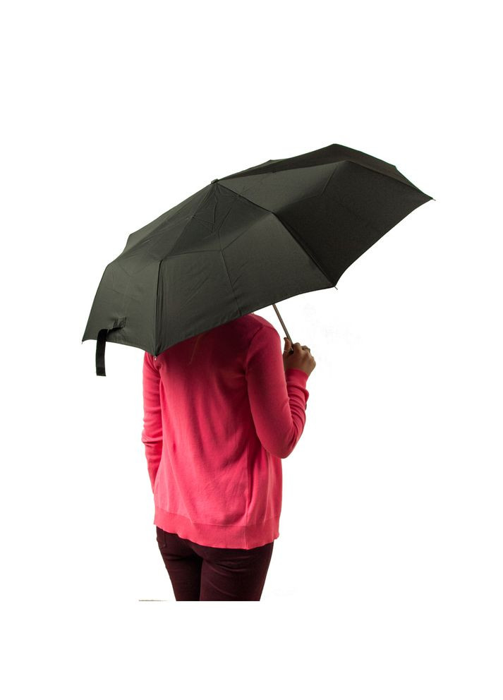 Чорна} парасолька універсальна l449-000274 stowaway deluxe-1 black Fulton (303400982)