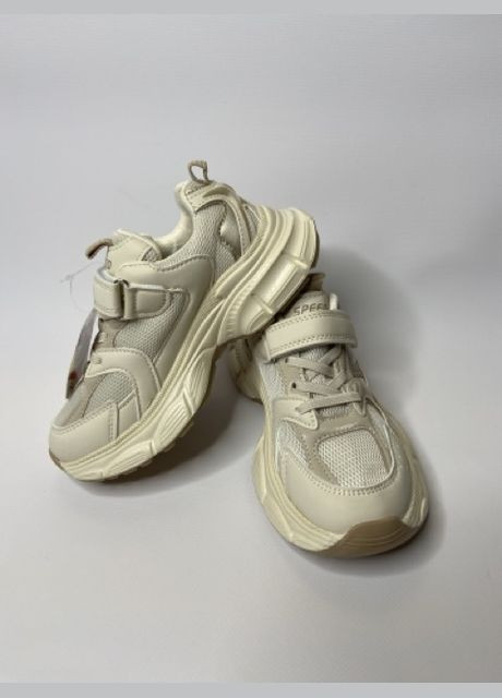 Бежевые демисезонные кроссовки для девочки Jong Golf