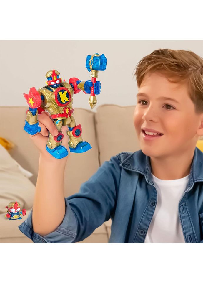 Игровой набор Супербот Голден Армор S PSTSP116IN90 робот, казум-кид, фигурка SuperThings (361146871)
