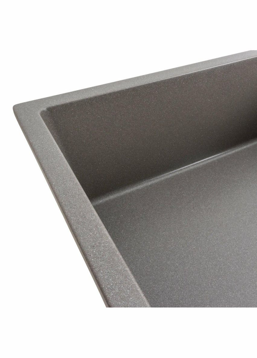 Гранітна мийка для кухні 8650 DIAMOND матова ( мусон) Platinum (342071684)