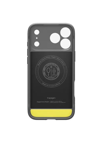 Протиударний чохол Rugged Armor MagSafe Gray для (ACS10330) Spigen iPhone 17 Pro (367191280)