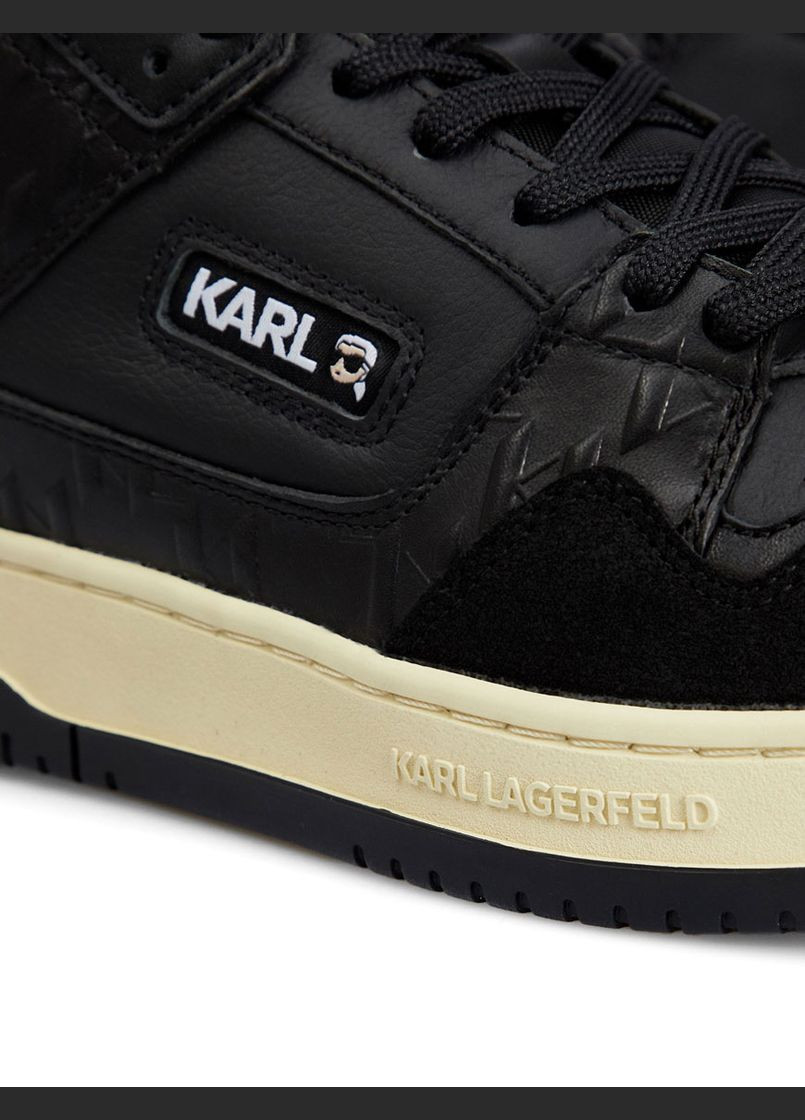 Черные осенние черевики Karl Lagerfeld