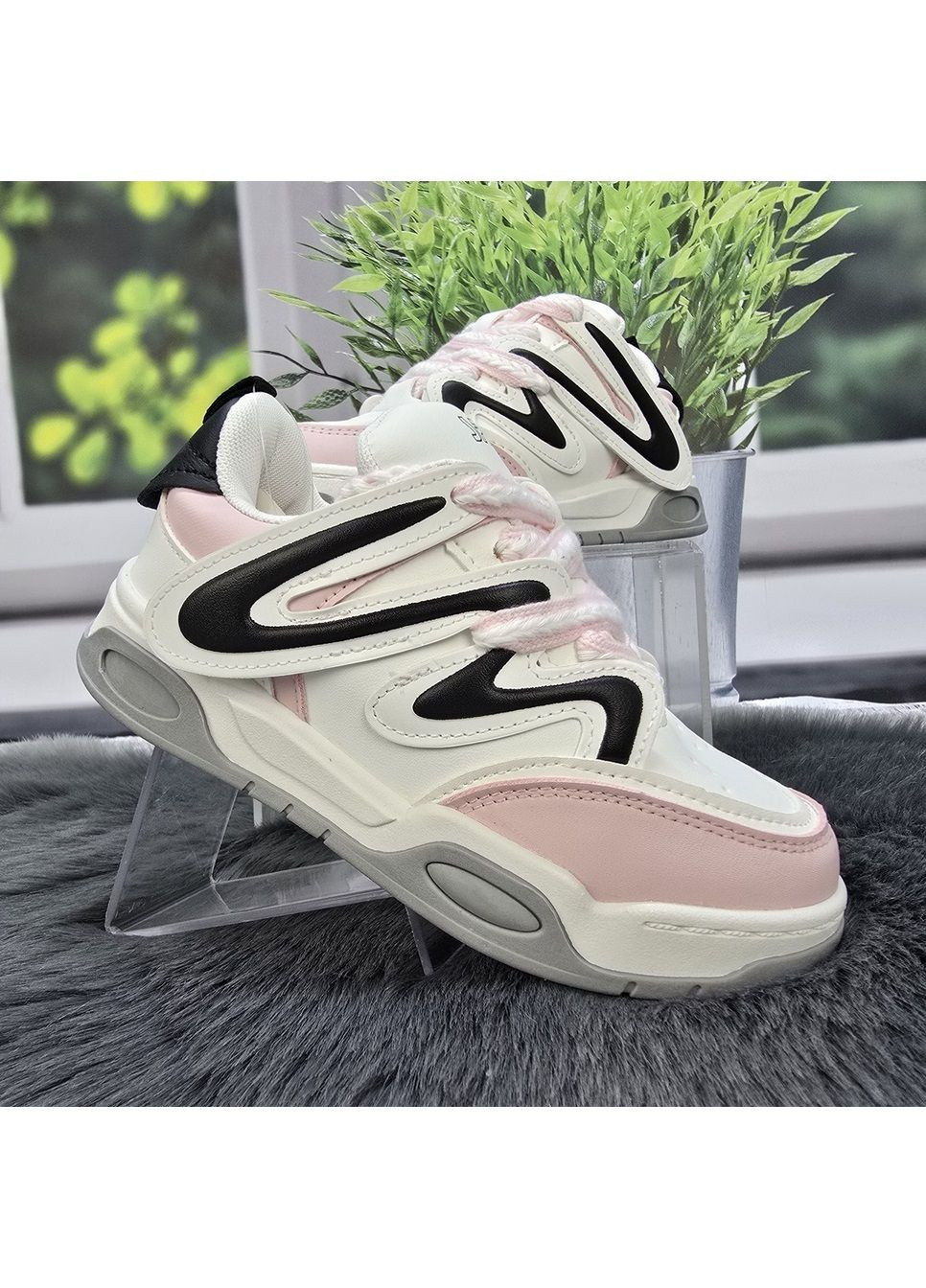 Рожеві осінні кросівки дитячі для дівчинки Jong Golf