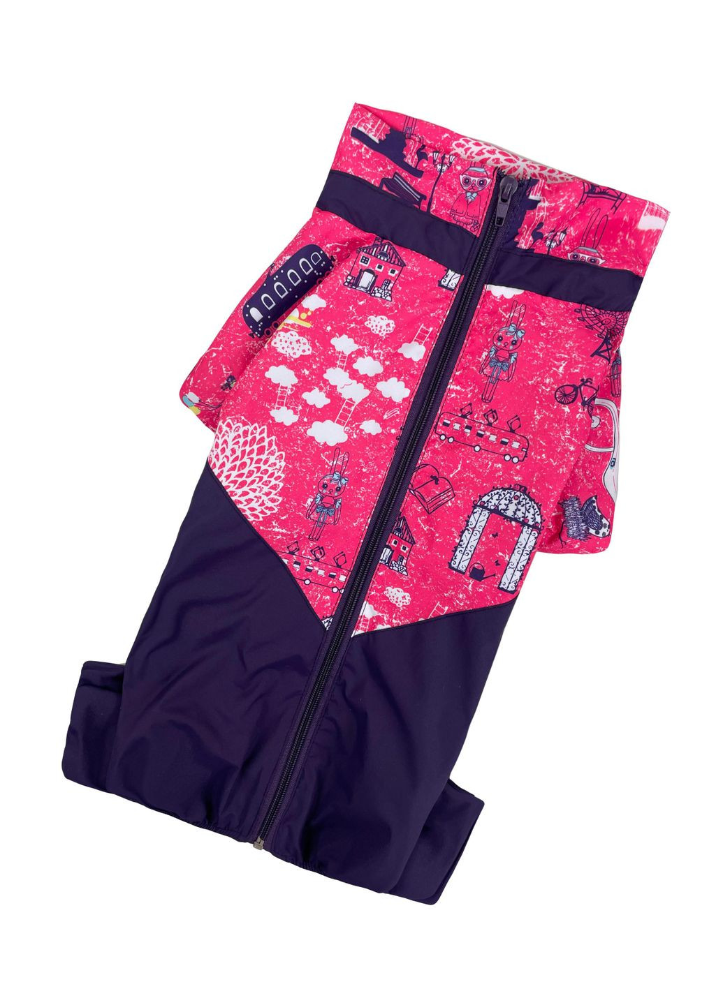 Дождевик Для такс девушек Париж MT-24 Розовый Размер 2 Dogs Bomba (370275765)